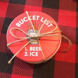 NWT Life is Good coasters